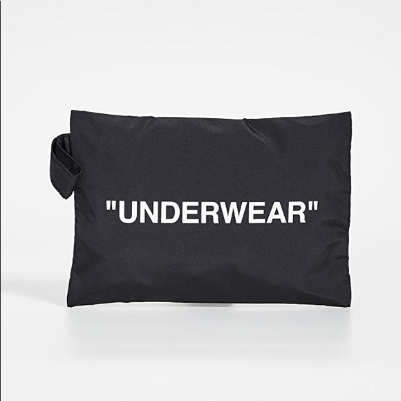 Off-White Handbags - Off-White “Underwear" Pouch in Black